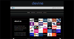 Desktop Screenshot of devinemanagement.co.uk